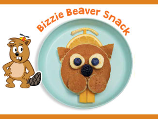 Bizzie Beaver pancake snack