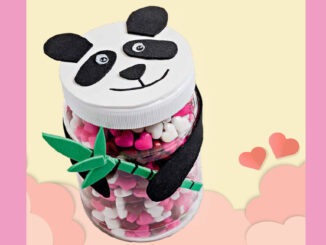 panda jar craft