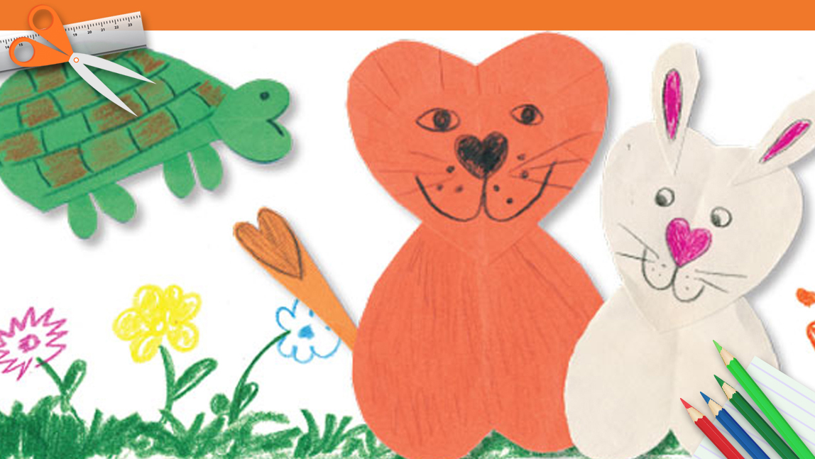 Valentines Animals Craft
