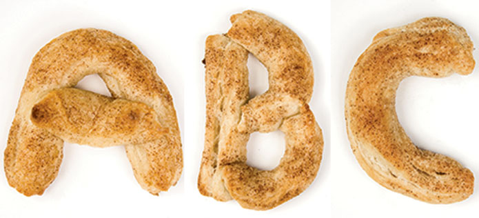alphabet breadsticks