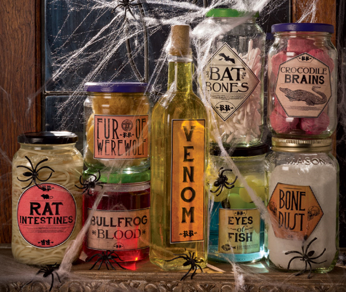 Halloween jars