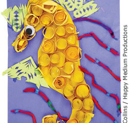 Seahorse art