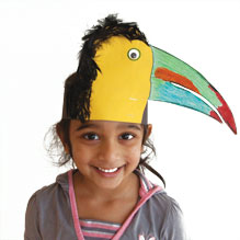 toucan headband