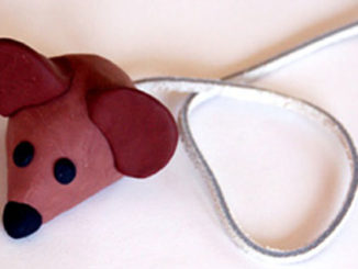 Bookmark mouse craft