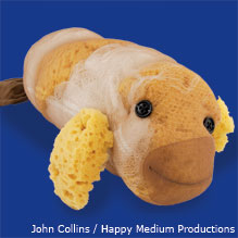 Manatee tub toy