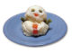 Mashed potato snowman