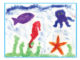 Ocean animal stencils