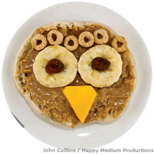Peanut butter owl