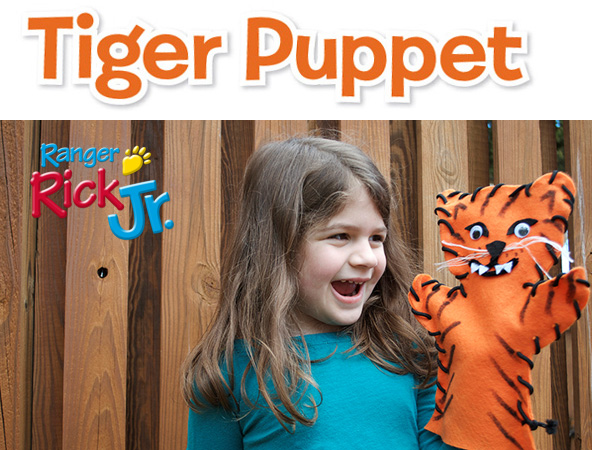 tiger puppet