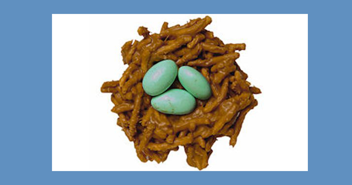 Make a Bird Nest You Can Eat NWF Ranger Rick