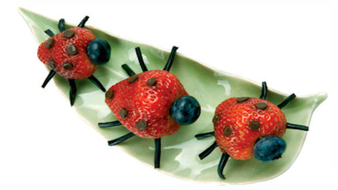 ladybug strawberries recipe