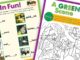 Sample activity pages for Ranger Rick Zootles Frogs