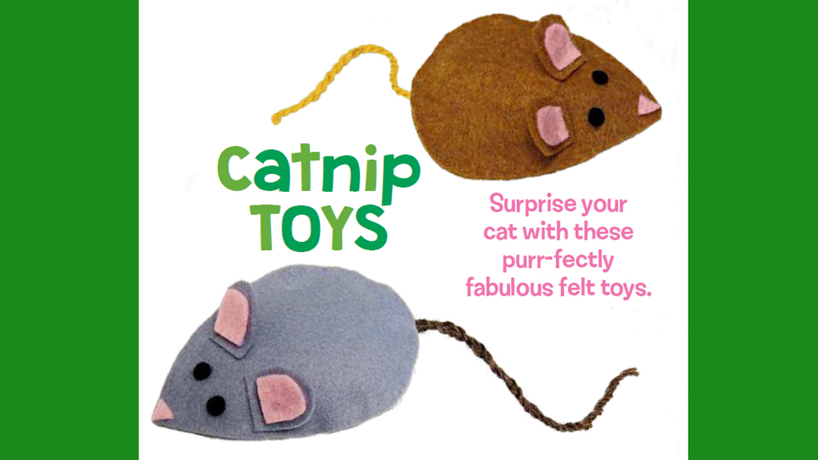 mouse catnip toys craft