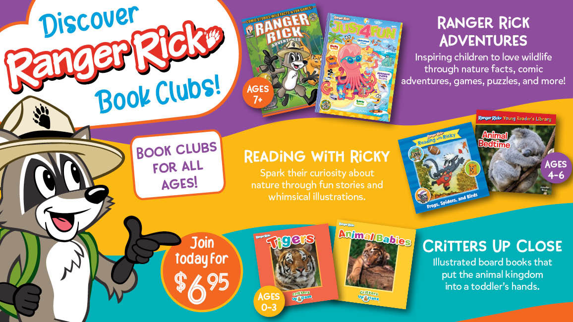 Ranger Rick Book Clubs - NWF | Ranger Rick