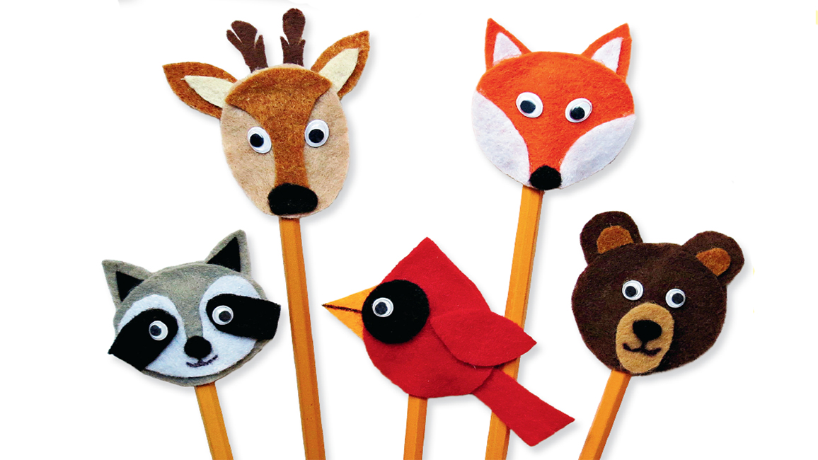 Animal Pencil Toppers - NWF | Ranger Rick