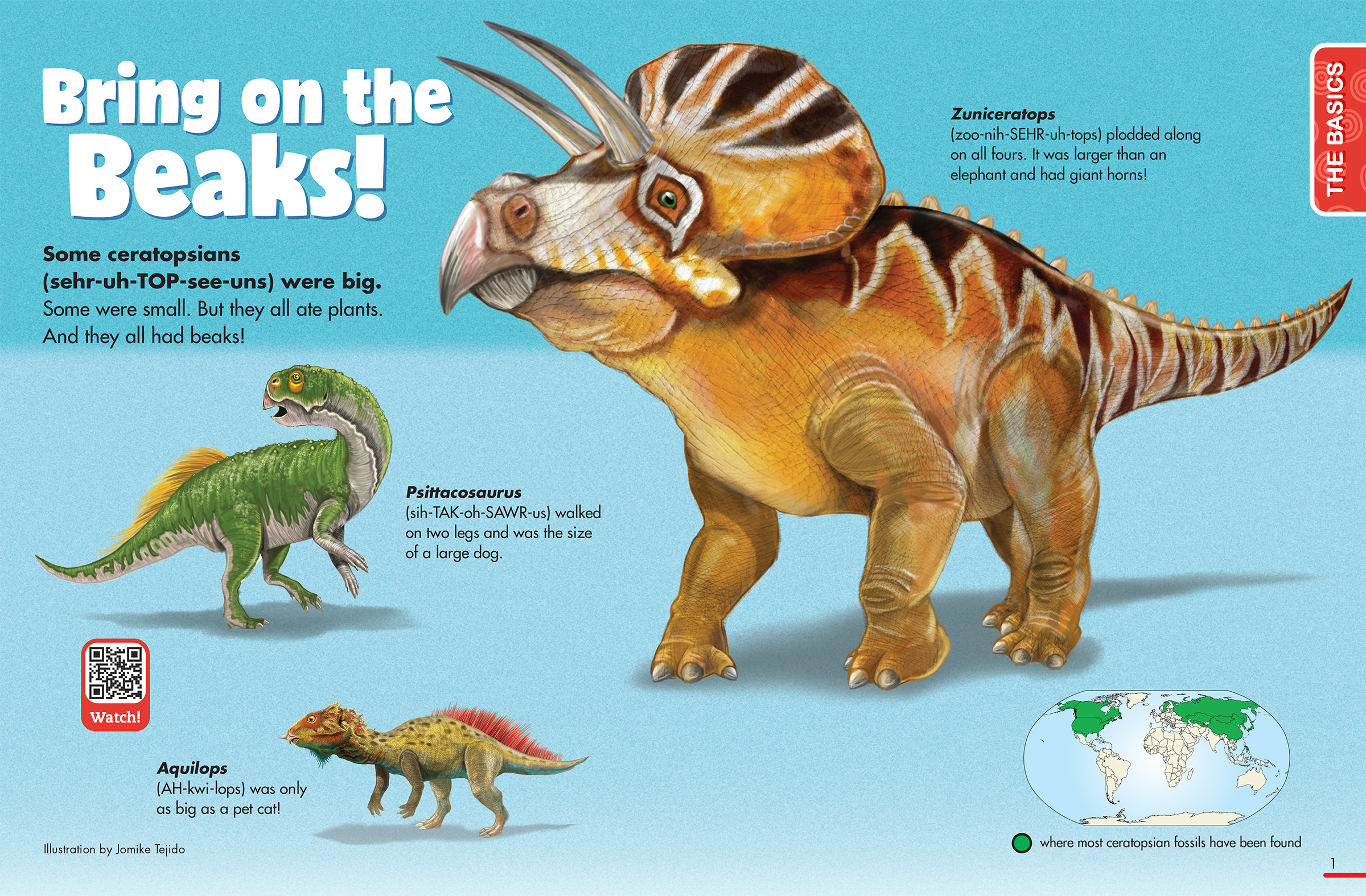 Ranger Rick Dinos Ceratopsians