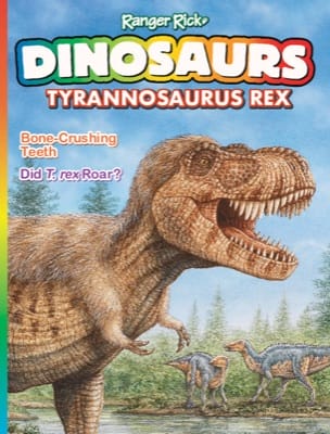 Ranger Rick Dinos magazine cover
