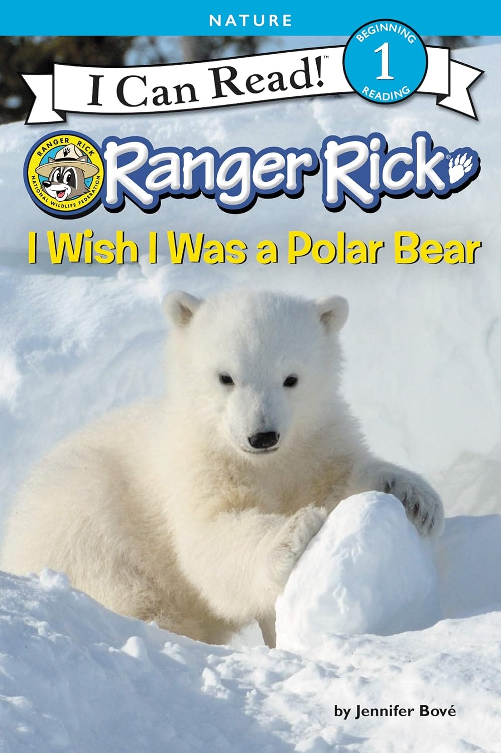 I Wish I Was a Polar Bear book cover showing a cub in the snow